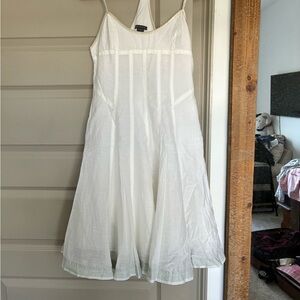 Armani Exchange White Dress
